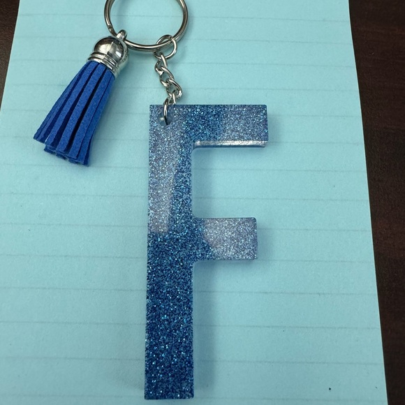 “F” Keychain - Picture 2 of 6